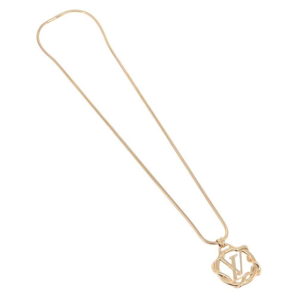 Louis Vuitton Collier Garden Necklace Gold